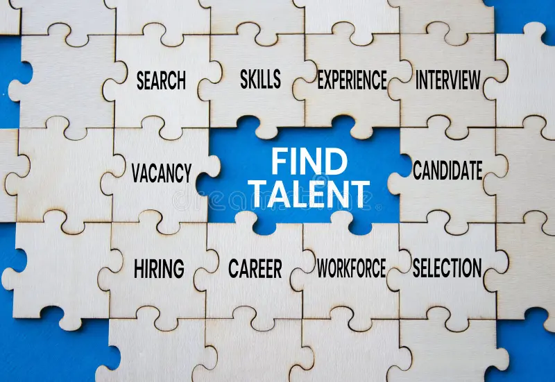 Talent category selection for actors, models, and performers